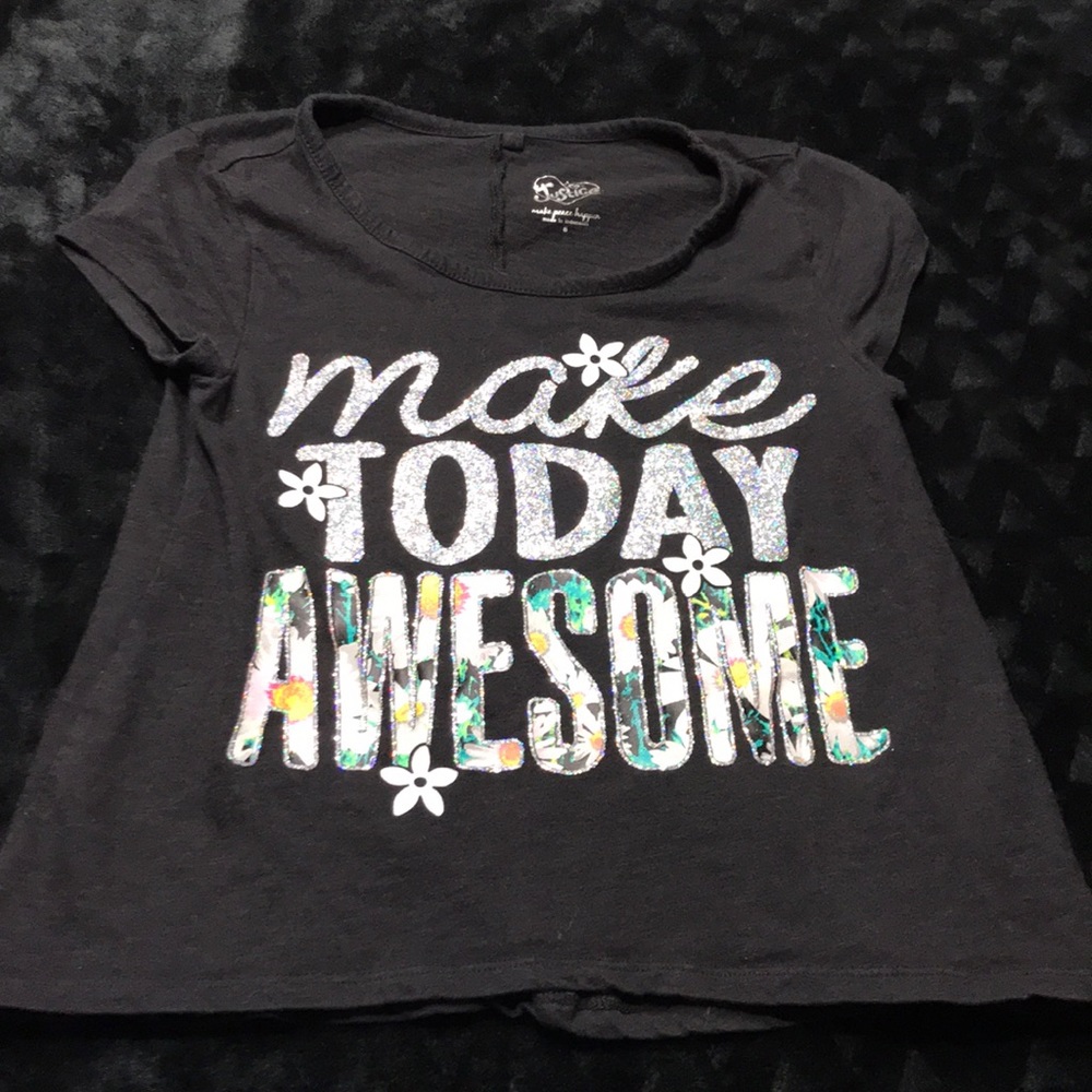 Girls sparkle top